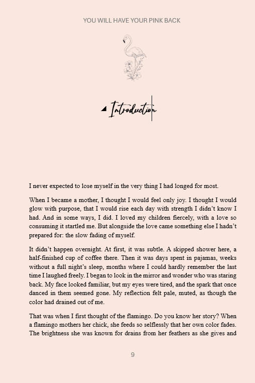 You Will Have Your Pink Back E-book