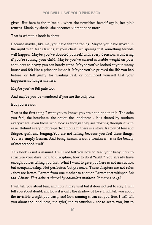 You Will Have Your Pink Back E-book